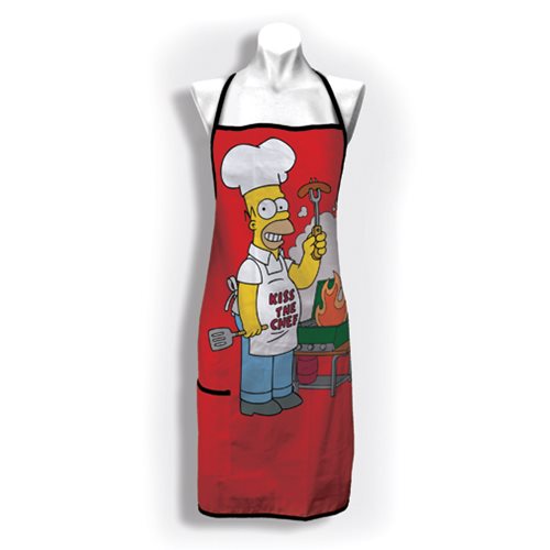 The Simpsons Homer Cooking Cook's Apron with Pocket